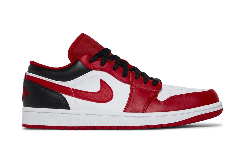 wmns air jordan 1 low ‘white gym red’ replica