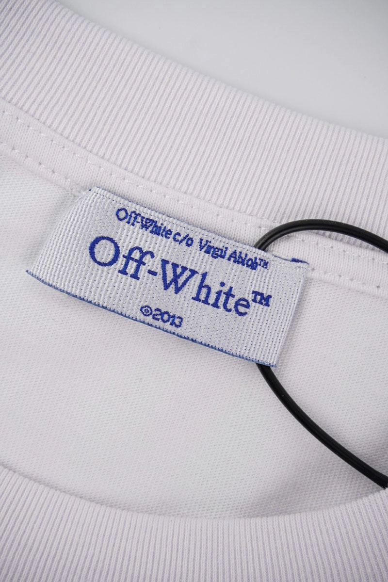 off-white corrugated anchor arrow embroidered t-shirt